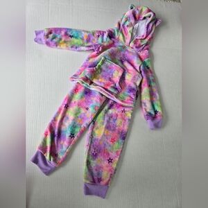 American Girl Multicolor Pajama Set